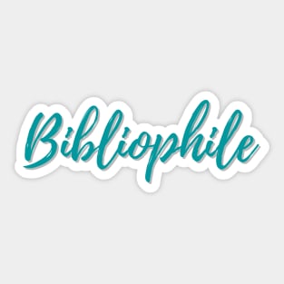 Bibliophile Sticker